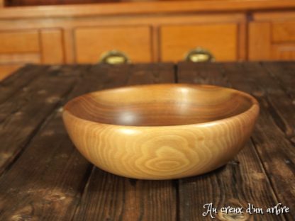 Assiette creuse en noyer – Image 4