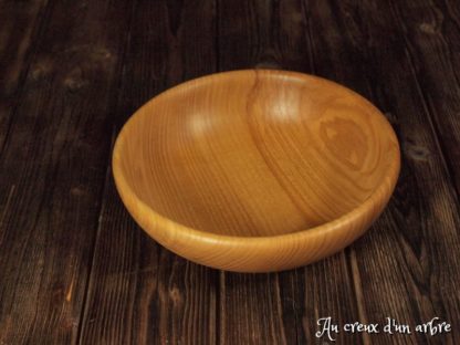 Assiette creuse en frêne-olivier – Image 4