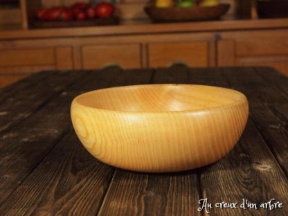 Assiette creuse en frêne – Image 4