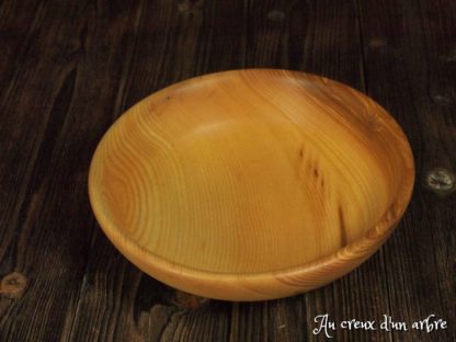 Assiette creuse en frêne-olivier – Image 4