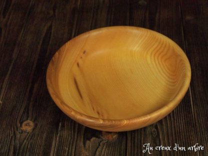 Assiette creuse en frêne-olivier – Image 5