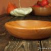 Assiette creuse en merisier
