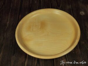 Assiette plate en érable 499