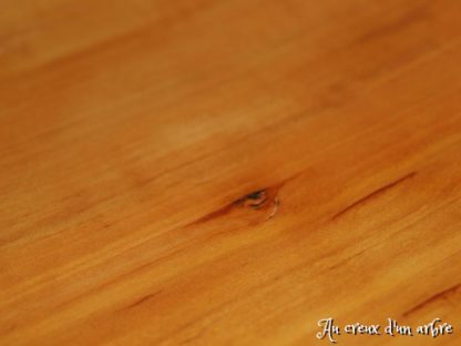 Assiette mi-creuse en poirier – Image 6
