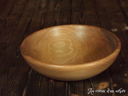 Assiette creuse en noyer – Image 3
