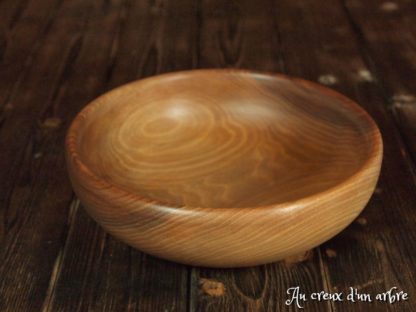 Assiette creuse en noyer – Image 3