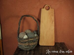 Planche à découper en poirier