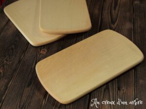 Planchette à tartiner en érable