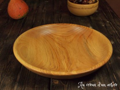Plat en frêne