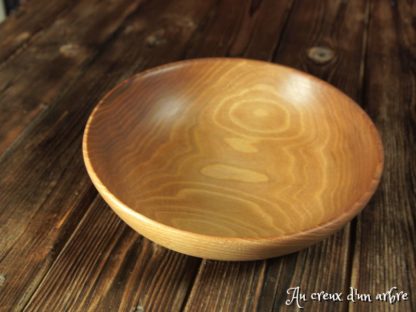 Assiette creuse en noyer – Image 3
