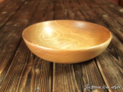 Assiette creuse en noyer – Image 4