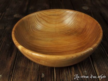 Assiette creuse en orme – Image 5