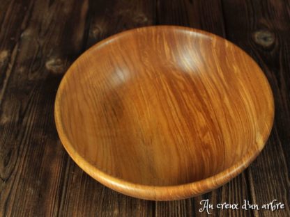 Assiette creuse en orme – Image 4