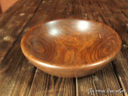 Assiette creuse en noyer – Image 4