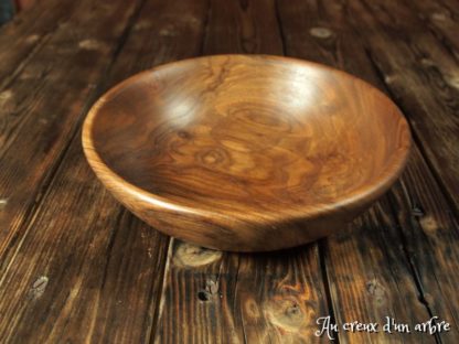 Assiette creuse en noyer – Image 5