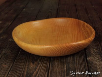 Assiette creuse en frêne-olivier – Image 7