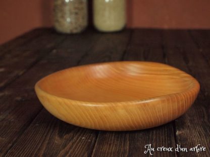 Assiette creuse en frêne – Image 3
