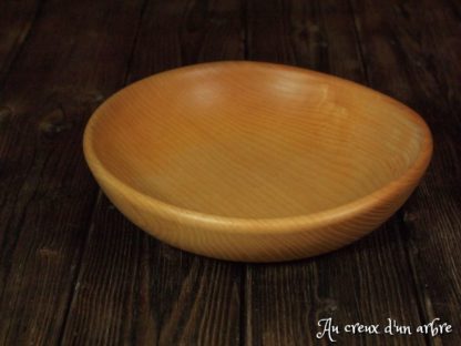 Assiette creuse en frêne - Taille bébé – Image 3