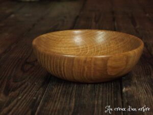 Assiette mi-creuse en orme - Taille bébé 376