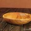 Assiette mi-creuse en frêne-olivier – Image 3