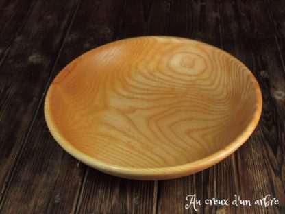 Plat  en frêne