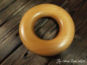 Dessous de plat en merisier
