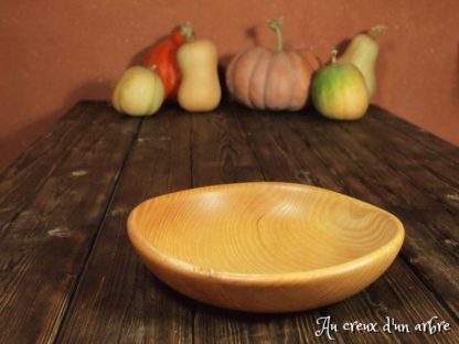 Assiette creuse en frêne – Image 4