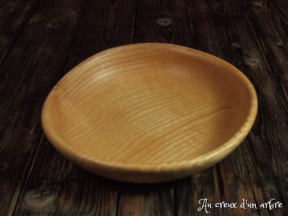 Assiette creuse en frêne – Image 3