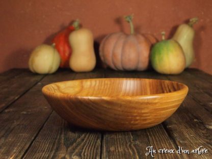 Assiette creuse en orme – Image 4