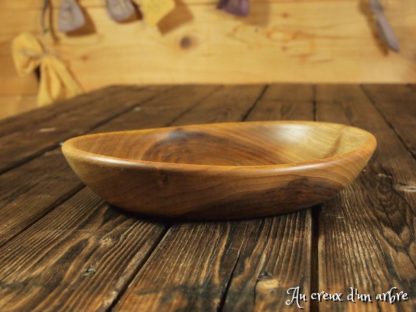 Assiette en noyer – Image 2