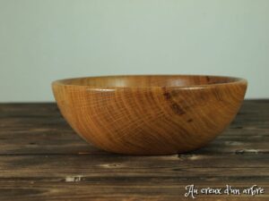 Assiette creuse en chêne 336
