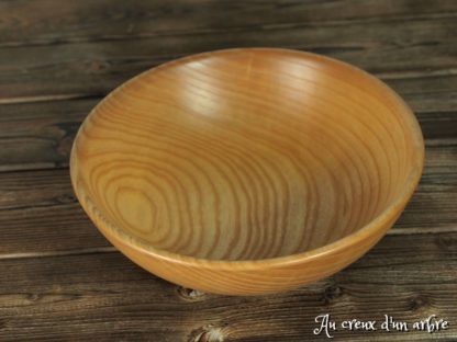 Assiette creuse en frêne – Image 4