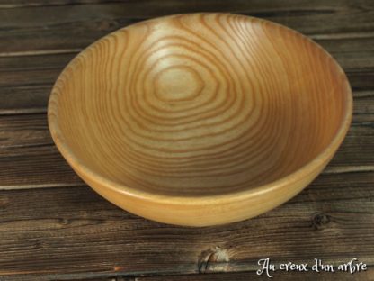 Assiette creuse en frêne – Image 3