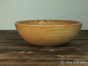 Assiette creuse en frêne 328