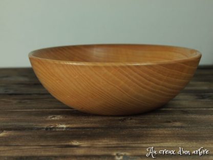 Assiette creuse en frêne – Image 2