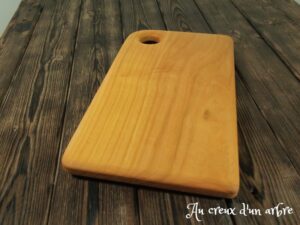 Planche à découper en merisier
