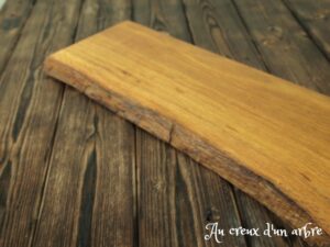 Planche de présentation en chêne