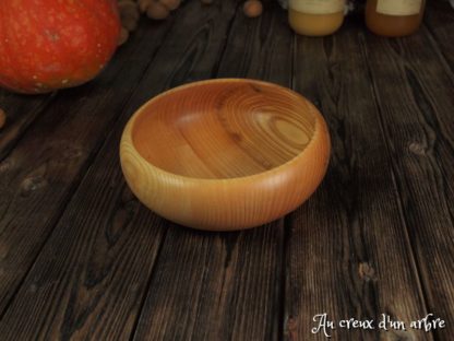 Assiette creuse en frêne-olivier – Image 5