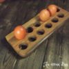 Organisoeuf en noyer - 12 oeufs – Image 2