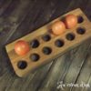 Organisoeuf en noyer - 12 oeufs