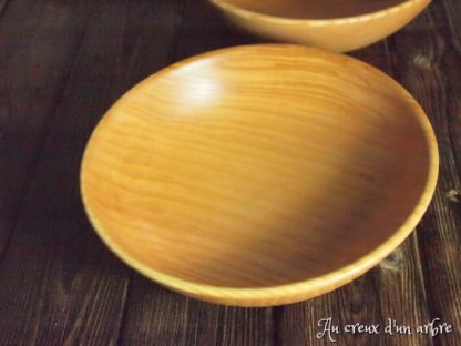 Assiettes creuses en frêne-olivier – Image 5