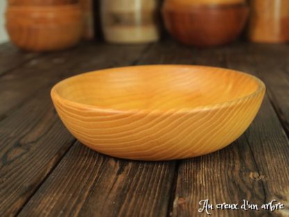 Assiette bébé en frêne