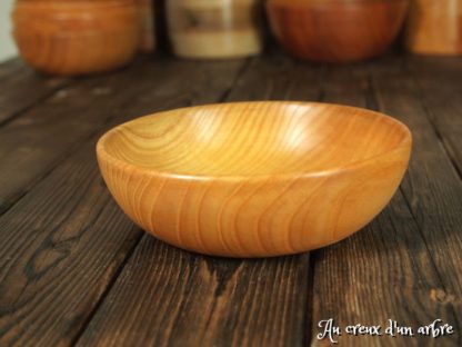 Assiette creuse en frêne - Taille bébé
