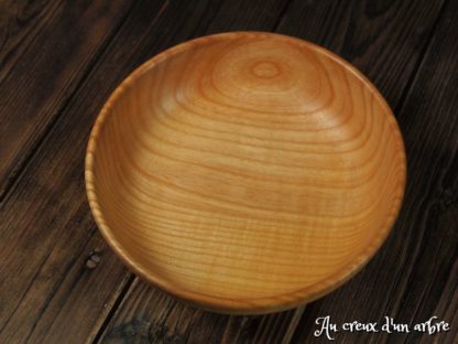 Assiette creuse en frêne - Taille bébé – Image 3