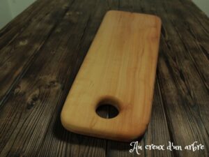 Planche à découper en poirier