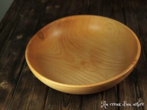 Plat en frêne