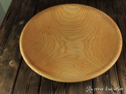 Grand plat en frêne – Image 3
