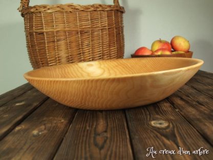 Grand plat en frêne – Image 3