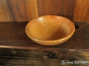 Assiette en frêne – Taille bébé