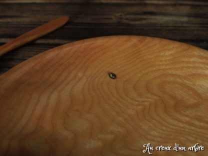 Assiette mi-creuse en frêne – Image 7